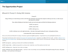 Tablet Screenshot of opportunitiesproject.com